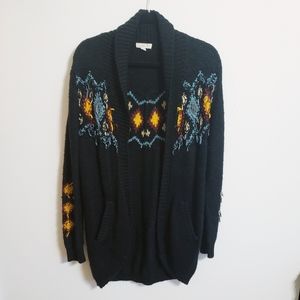 Knot Sisters Open Cardigan Sweater...XS